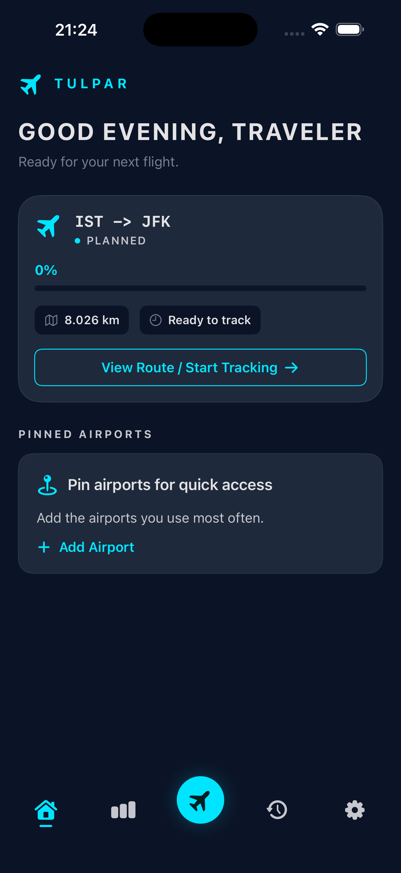 Tulpar home ready screenshot